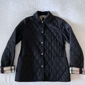 Burberry Black Quilted Jacket
